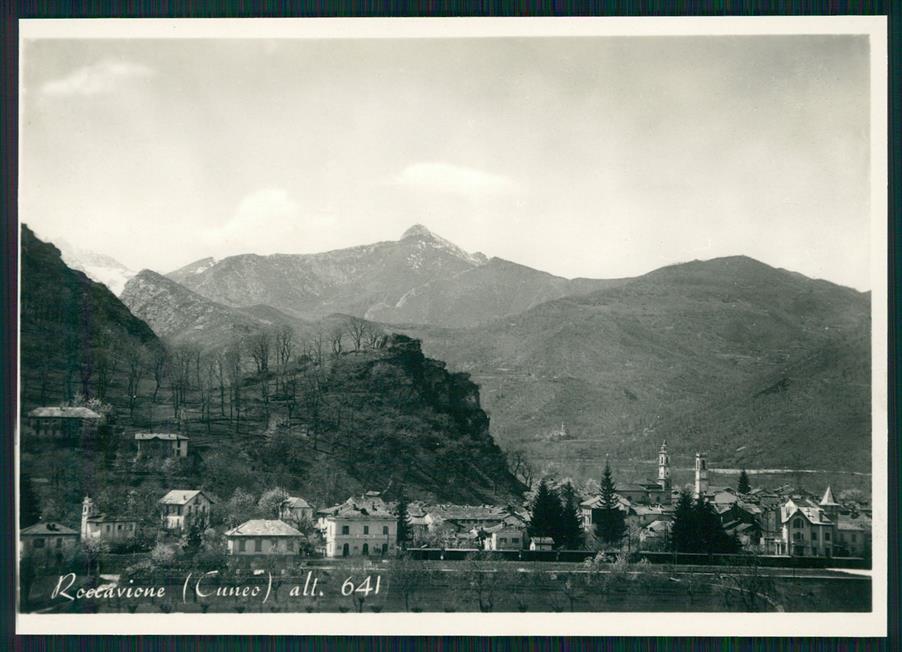 Cuneo Roccavione Foto FG cartolina MZ0083 – fronte