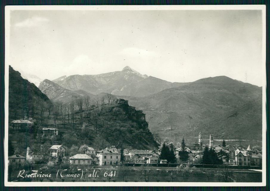 Cuneo Roccavione Foto FG cartolina MZ0084 – fronte