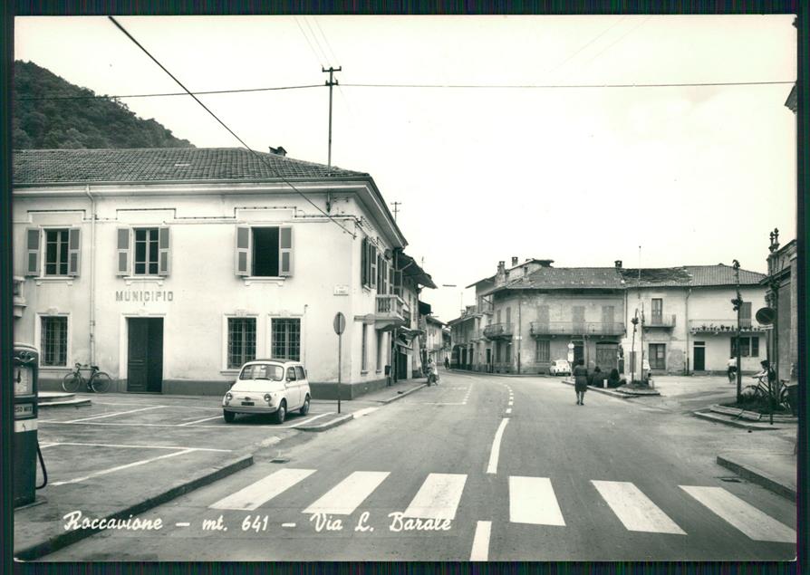 Cuneo Roccavione Auto Foto FG cartolina MZ0086 – fronte