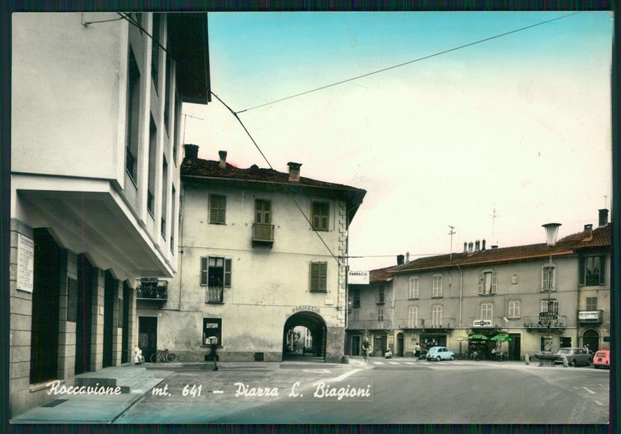 Cuneo Roccavione Foto FG cartolina MZ0087 – fronte