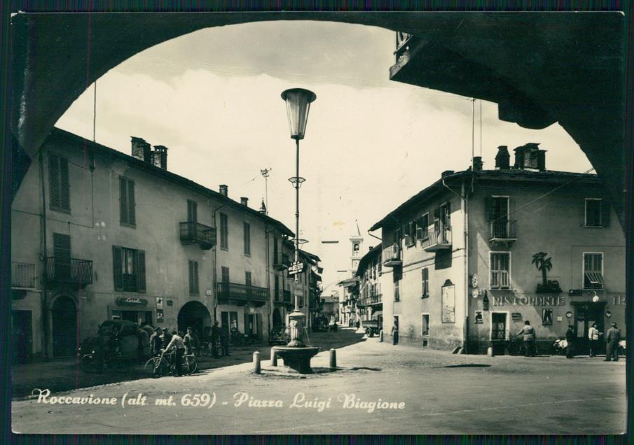 Cuneo Roccavione Foto FG cartolina MZ0088 – fronte