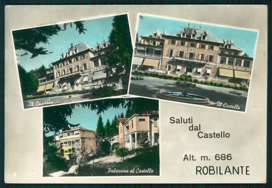 Cuneo Robilante Saluti da Foto FG cartolina MZ0092 – fronte
