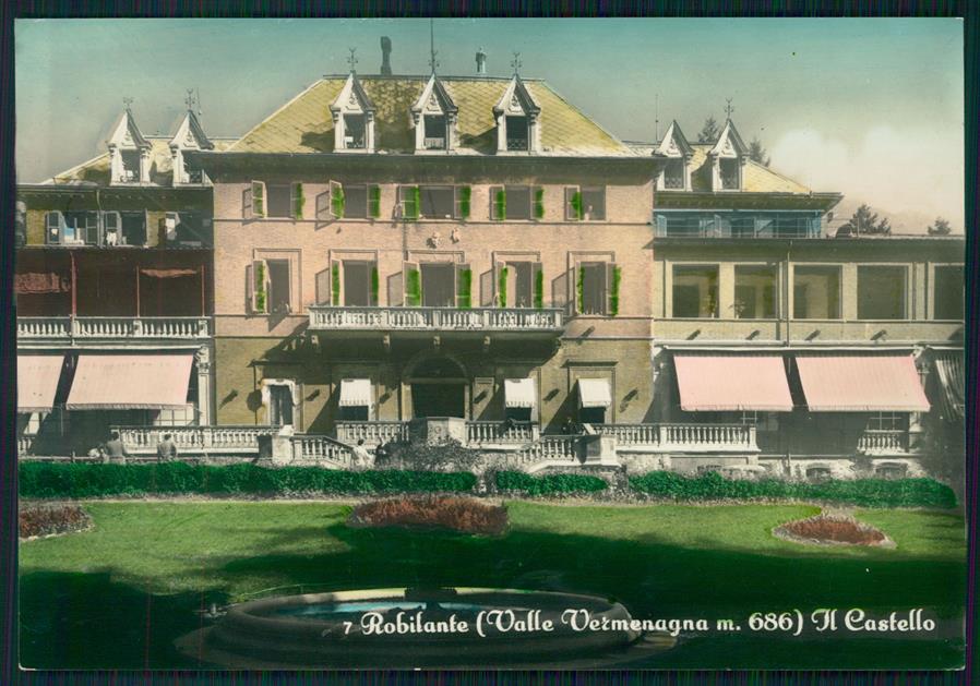 Cuneo Robilante Castello Foto FG cartolina MZ0093 – fronte