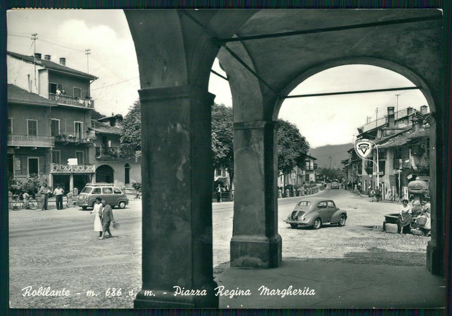 Cuneo Robilante Auto Foto FG cartolina MZ0096 – fronte