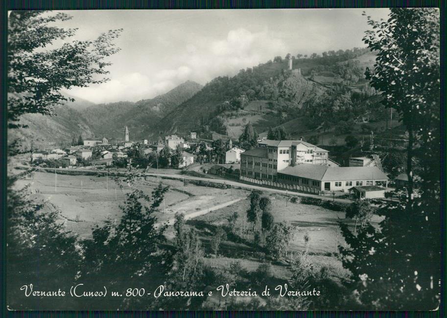 Cuneo Vernante Vetreria di Foto FG cartolina MZ0111 – fronte