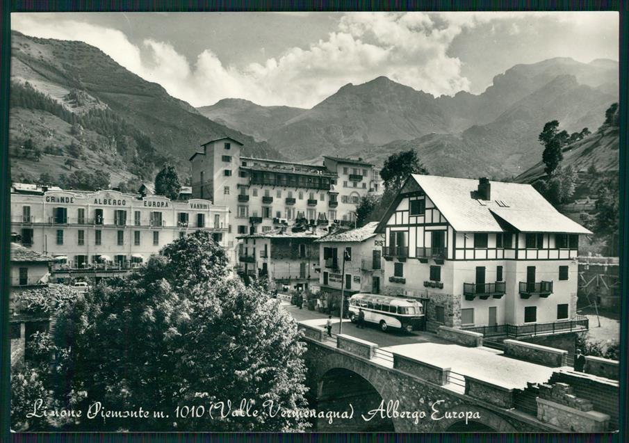 Cuneo Limone Piemonte Corriera Foto FG cartolina MZ0138 – fronte