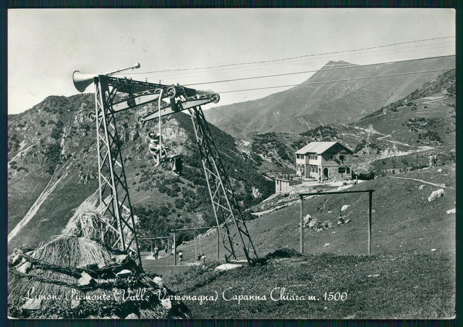 Cuneo Limone Piemonte Capanna Chiara Seggiovia Foto FG cartolina MZ0147 – fronte