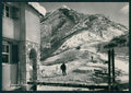 Cuneo Limone Piemonte Capanna Chiara Nevicata Sci Foto FG cartolina MZ0153 – fronte