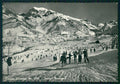 Cuneo Limone Piemonte Nevicata Sci Foto FG cartolina MZ0160 – fronte