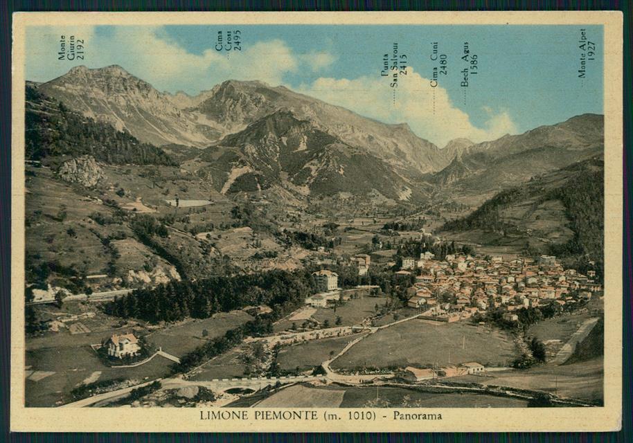 Cuneo Limone Piemonte FG cartolina MZ0175 – fronte