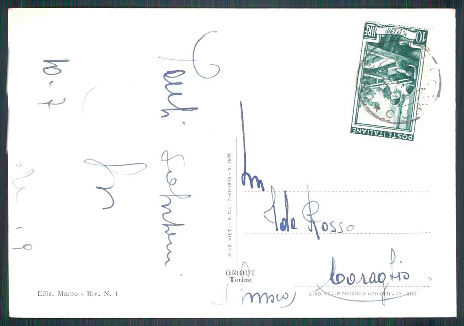 Cuneo Limone Piemonte FG cartolina MZ0175 – retro