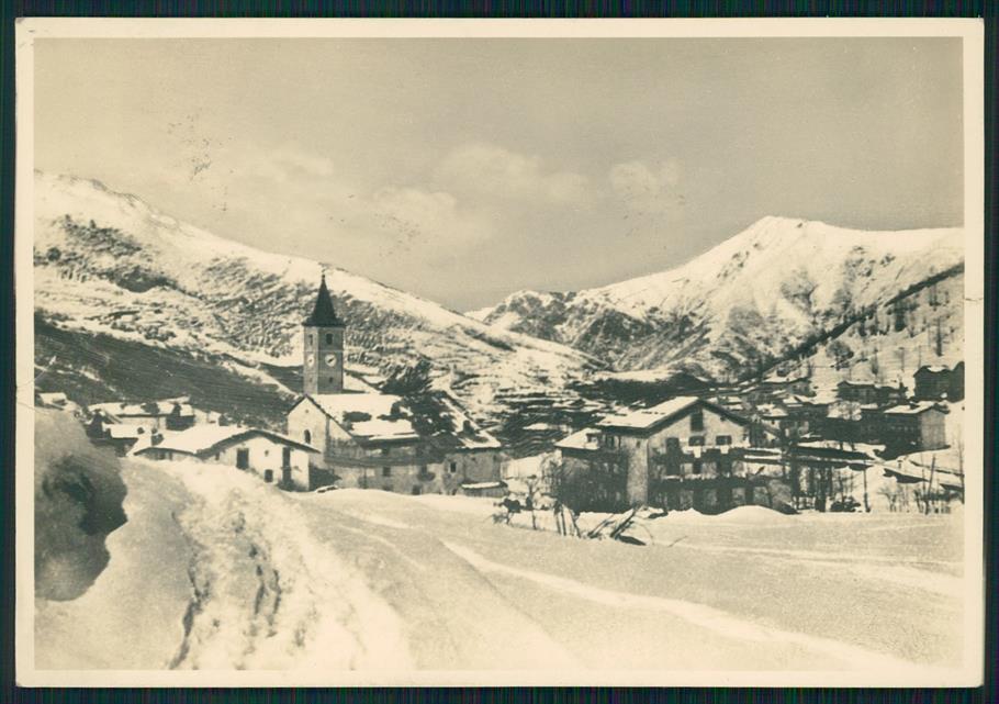 Cuneo Limone Piemonte Nevicata STRAPPINO Foto FG cartolina MZ0177 – fronte