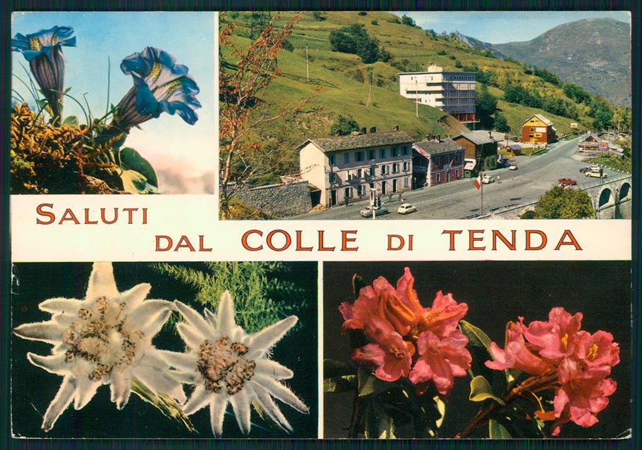 Cuneo Limone Piemonte Colle di Tenda Salui da Foto FG cartolina MZ0184 – fronte