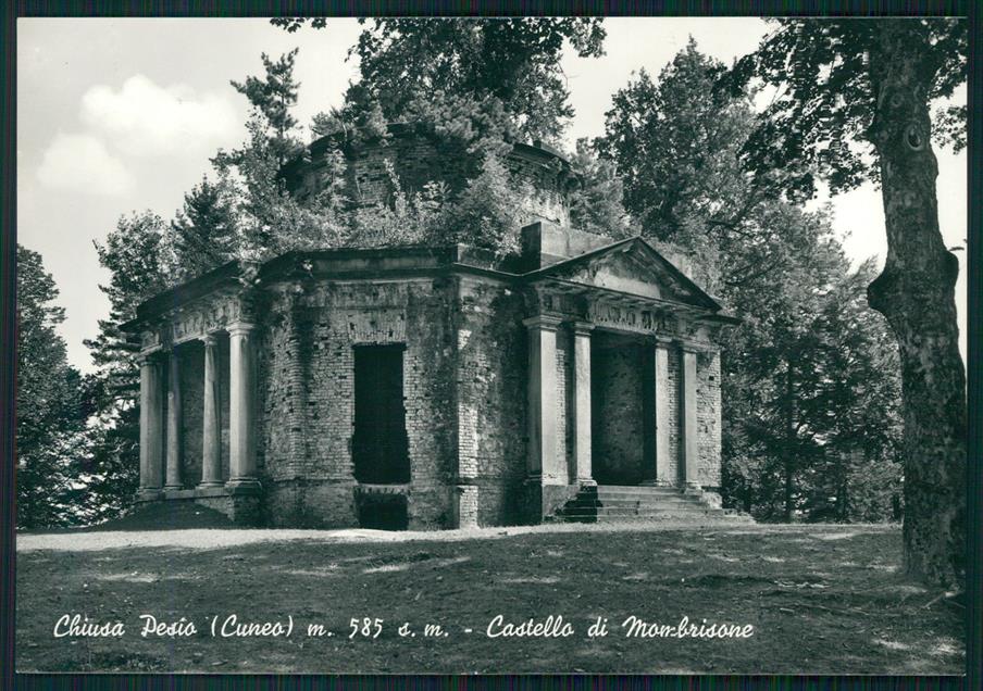 Cuneo Chiusa di Pesio Castello Mombrisone Foto FG cartolina MZ0251 – fronte