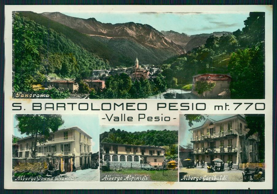 Cuneo Chiusa di Pesio San Bartolomeo di Foto FG cartolina MZ0256 – fronte