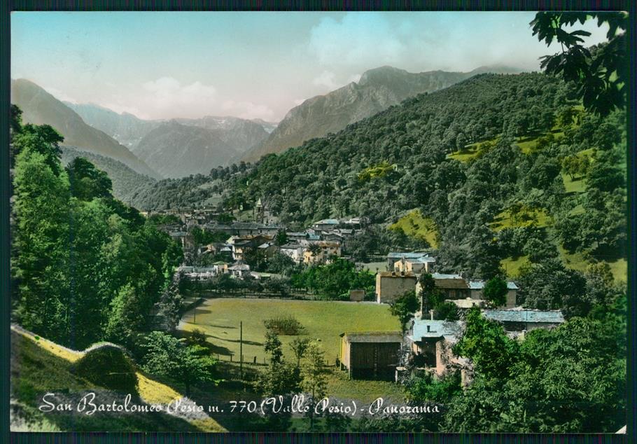 Cuneo Chiusa di Pesio San Bartolomeo di Foto FG cartolina MZ0257 – fronte
