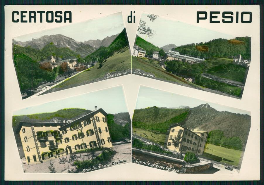Cuneo Chiusa di Pesio Certosa di PIEGHINA Foto FG cartolina MZ0260 – fronte