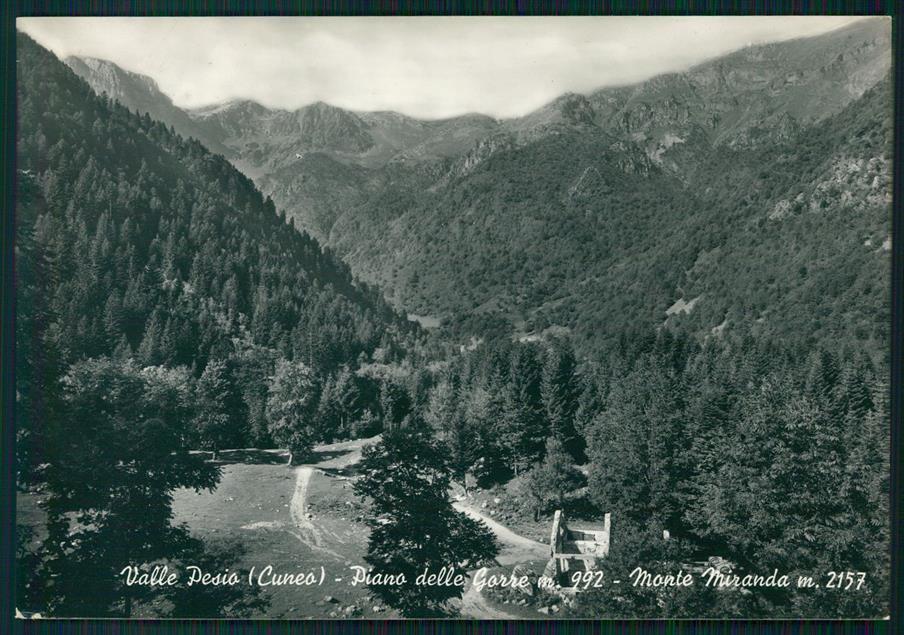 Cuneo Chiusa di Pesio Piano delle Gorre Monte Miranda Foto FG cartolina MZ0272 – fronte