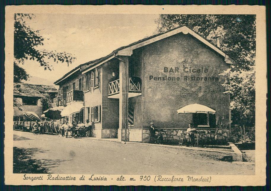 Cuneo Roccaforte Mondovì Lurisia Sorgenti PIEGA FG cartolina MZ0286 – fronte
