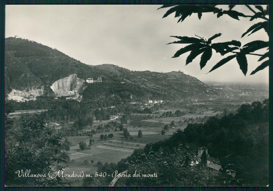 Cuneo Villanova Mondovì Foto FG cartolina MZ0288 – fronte
