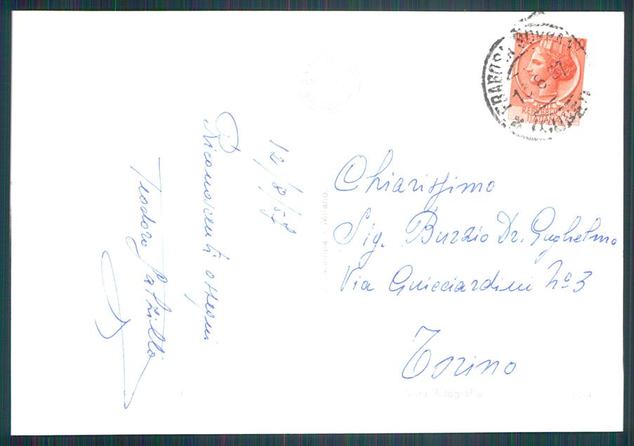 Cuneo Frabosa Sottana Monte Moro Foto FG cartolina MZ0301 – retro