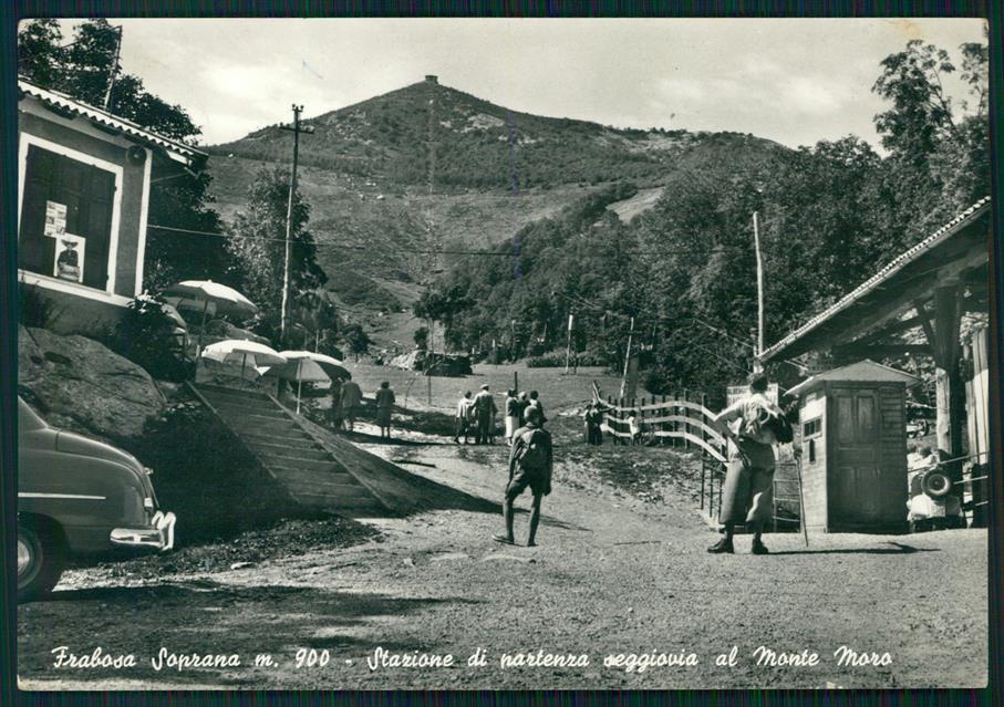 Cuneo Frabosa Sottana Seggiovia al Monte Moro Foto FG cartolina MZ0305 – fronte