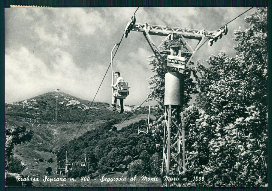 Cuneo Frabosa Sottana Seggiovia Monte Moro Foto FG cartolina MZ0309 – fronte