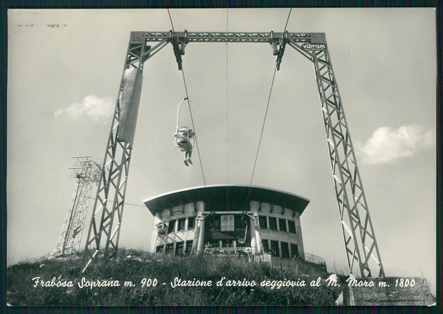 Cuneo Frabosa Sottana Stazione Seggiovia Monte Moro Foto FG cartolina MZ0310 – fronte