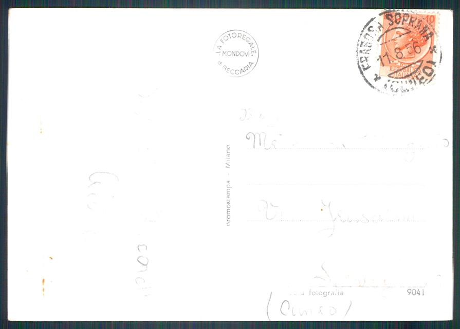 Cuneo Frabosa Sottana Baita delle Stelle Foto FG cartolina MZ0315 – retro