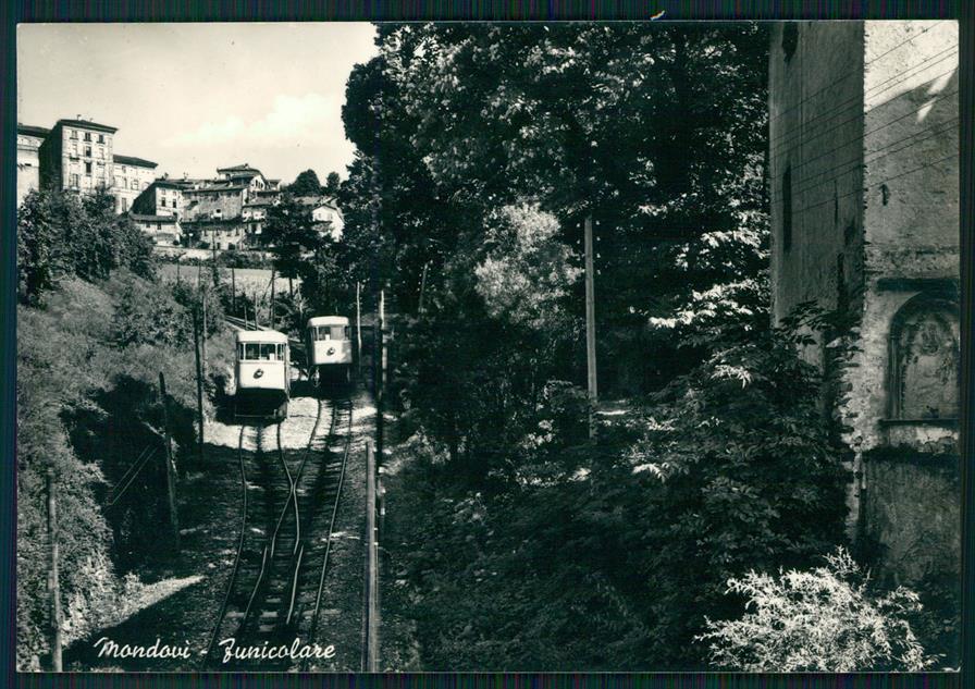 Cuneo Mondovì Funicolare Foto FG cartolina MZ0337 – fronte