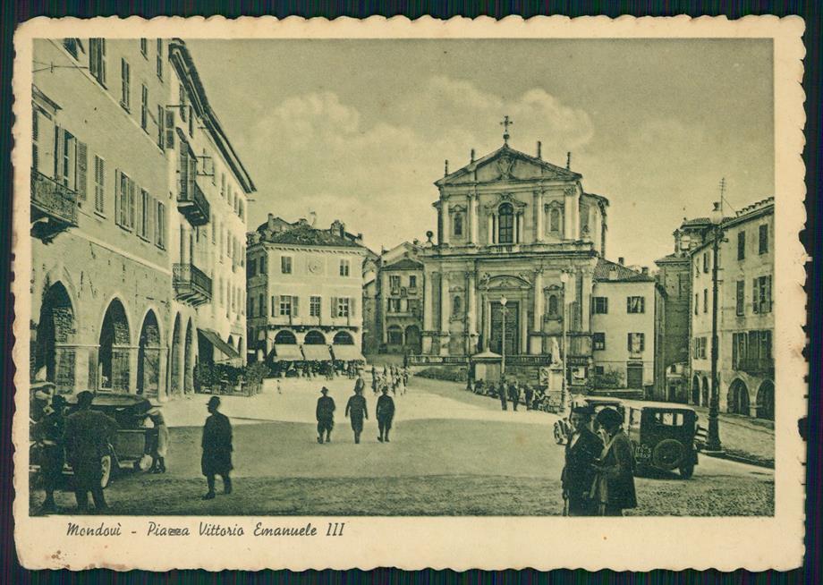 Cuneo Mondovì Auto FG cartolina MZ0344 – fronte