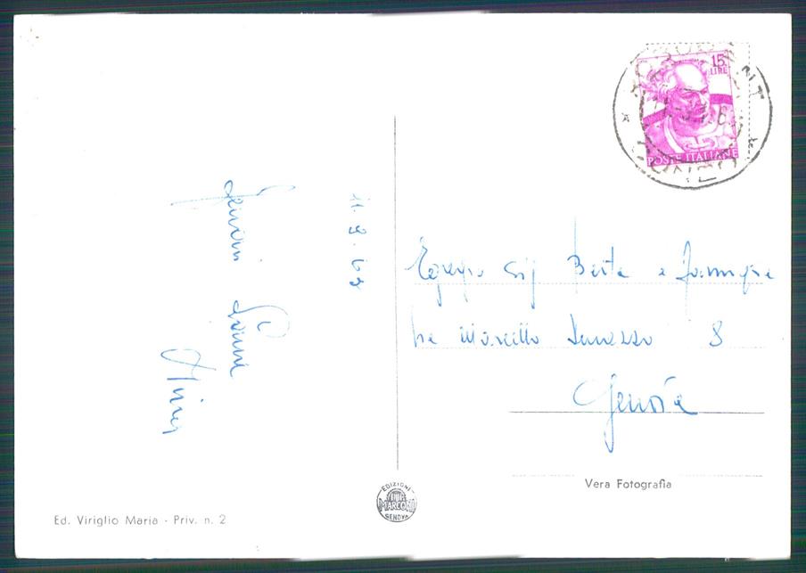 Cuneo Vicoforte Santuario ABRASA Foto FG cartolina MZ0350 – retro
