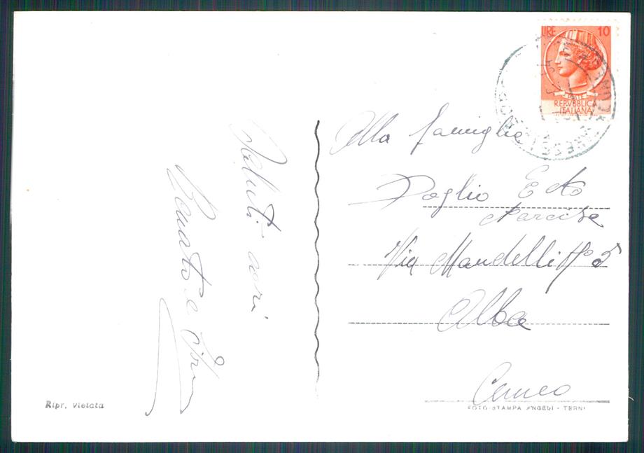 Cuneo Garessio Valle del Tanaro Foto FG cartolina MZ0357 – retro