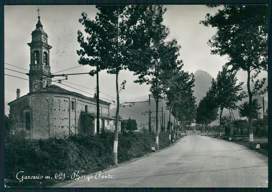 Cuneo Garessio Borgo Ponte Foto FG cartolina MZ0360 – fronte