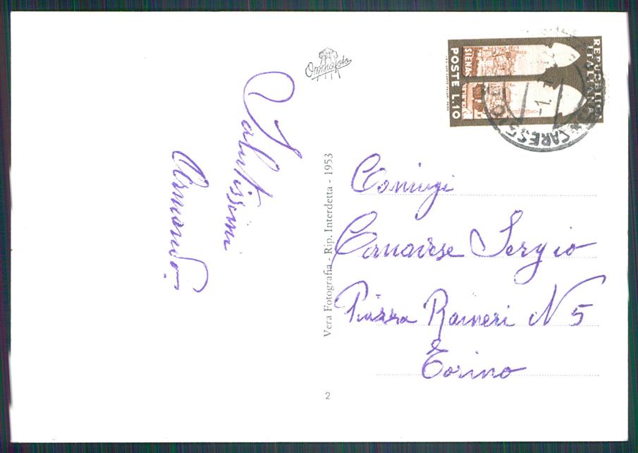 Cuneo Garessio Borgo Ponte Foto FG cartolina MZ0360 – retro