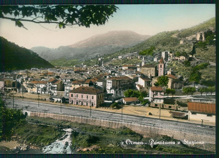 Cuneo Ormea Stazione Foto FG cartolina MZ0365 – fronte