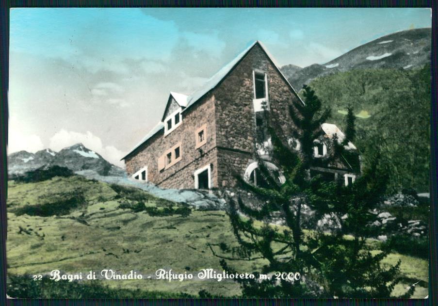 Cuneo Vinadio Bagni di Rifugio Migliorero PIEGHINA Foto FG cartolina MZ0396 – fronte