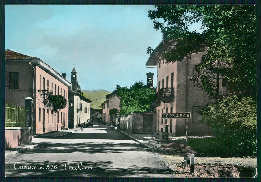 Cuneo Cervasca Foto FG cartolina MZ0407 – fronte