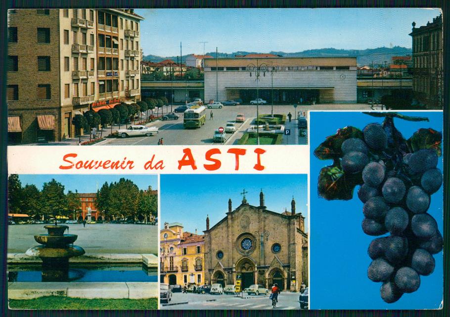 Asti città ABRASA Foto FG cartolina MZ0432 – fronte