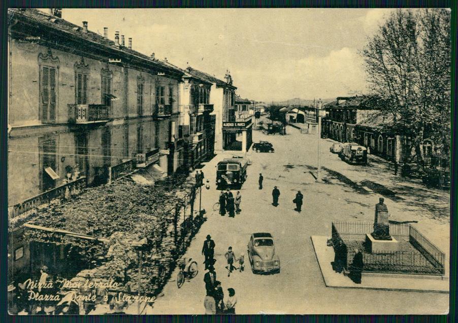 Asti Nizza Monferrato Auto PIEGA FG cartolina MZ0434 – fronte