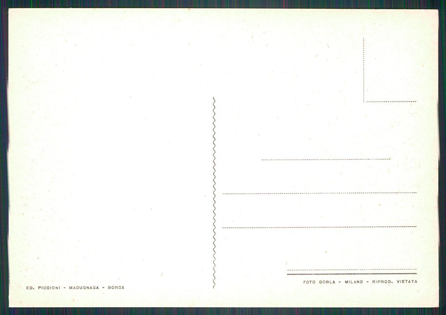 Verbania Macugnaga Borca Corriera FG cartolina MZ0438 – retro