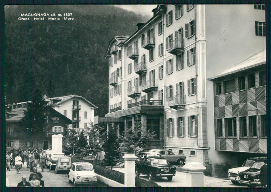 Verbania Macugnaga Auto Foto FG cartolina MZ0439 – fronte