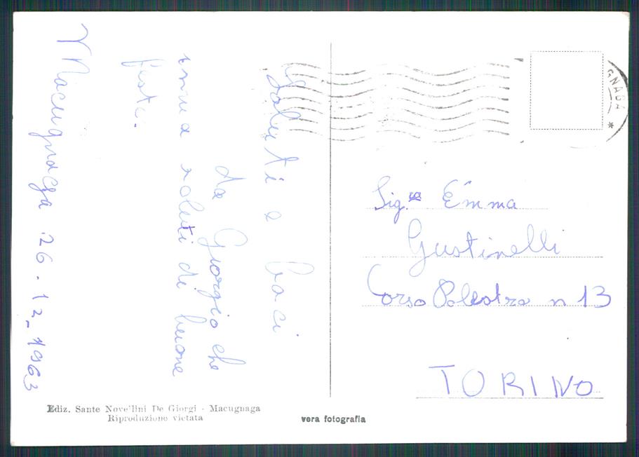 Verbania Macugnaga Auto Foto FG cartolina MZ0439 – retro