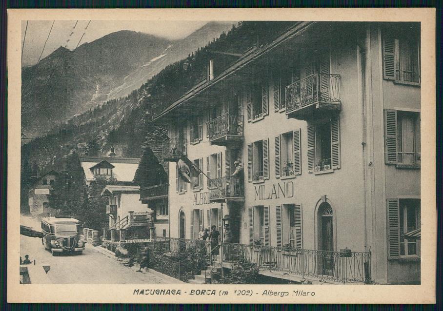 Verbania Macugnaga Corriera FG cartolina MZ0449 – fronte