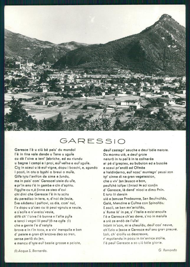 Cuneo Garessio Ramondo Foto FG cartolina MZ0458 – fronte