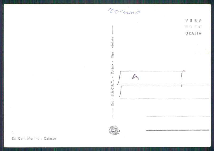 Torino Cafasse Auto Foto FG cartolina MZ0463 – retro