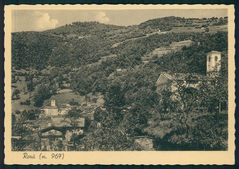 Torino Rorà SCOLLATA FG cartolina MZ0482 – fronte