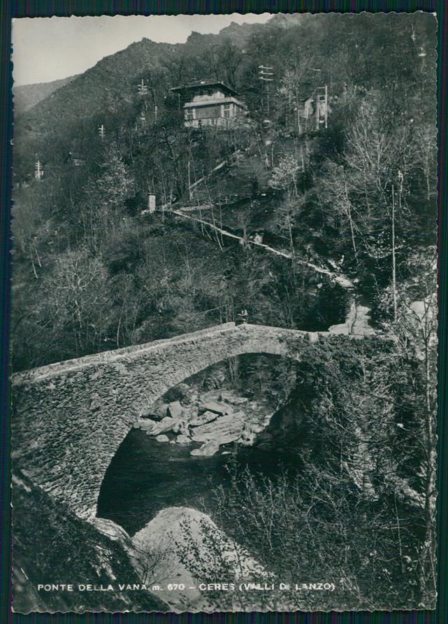 Torino Ceres Ponte della Vana PEGHINA Foto FG cartolina MZ0488 – fronte
