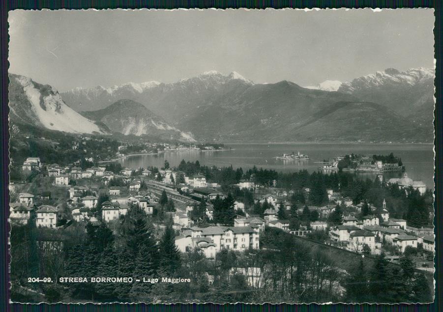 Verbania Stresa Isole Borromeo Lago Maggiore Foto FG cartolina MZ0493 – fronte