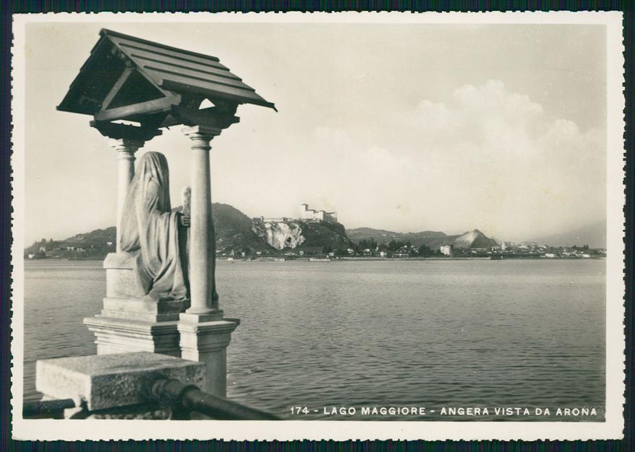 Varese Angera Lago Maggiore Foto FG cartolina MZ0497 – fronte